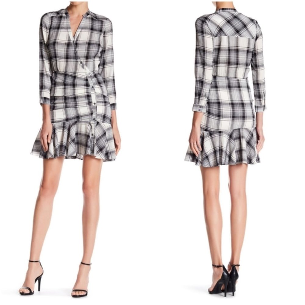 NWOT Veronica Beard Rowe Ruched Dress Sz 2